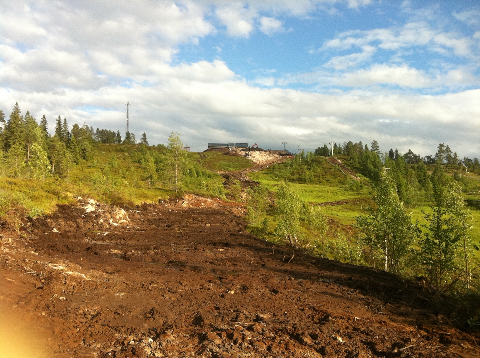 Grundläggning i Branäs